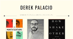 Desktop Screenshot of derekpalacio.com